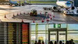 Bristol airport reopens after runway defect but passengers face extended delays