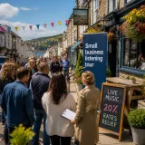 Burnham pledges fresh partnership with small businesses as summer tour reaches Devon