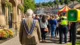 Llandrindod Wells mayor tours town and backs local projects amid busy summer