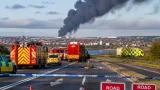 Major oil tanker blaze near South Queensferry sends smoke over Edinburgh