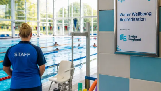 Telford leisure pools awarded Swim England accreditation for two-year period