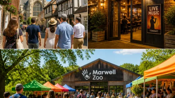 Winchester weekend guide: walking tours, live music and Marwell Zoo offers for families