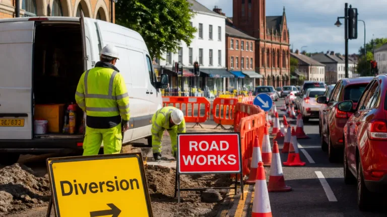 Ballymena drivers warned of multiple lane and road closures across town this week