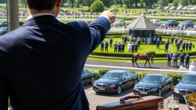 Billionaire sighting at Windsor Racecourse fuels talk of investment in racing and estates