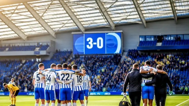 Brighton brush aside Roma 3-0 in pre-season friendly at the Amex