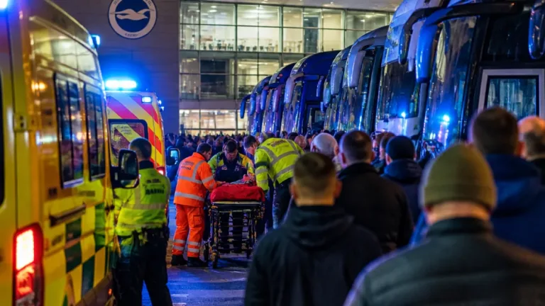 Brighton supporter, 72, dies after leaving Amex following 4-0 opening-day win