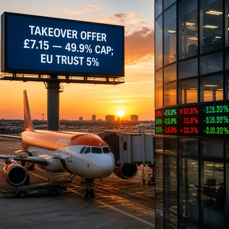 Apollo to buy easyJet for £5.7bn as private equity wins control under EU limits