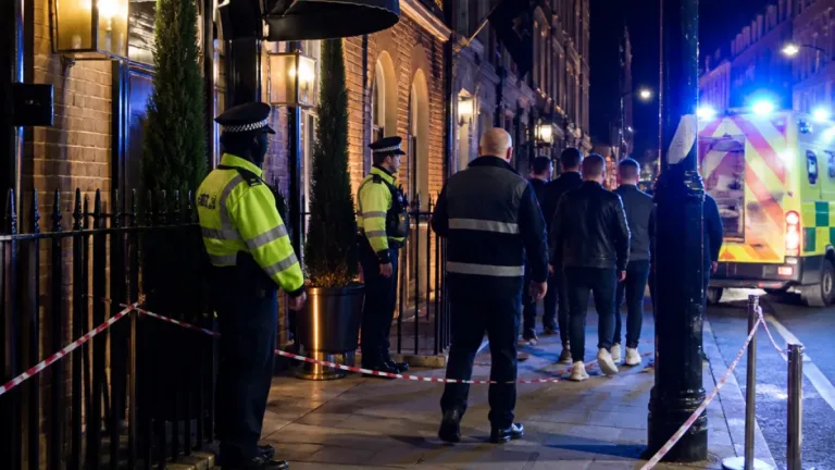 Chris Brown admits affray over glass-bottle attack in Mayfair private club