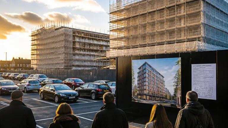 Crewe town centre scheme would create 108 flats but raises parking and affordable housing concerns
