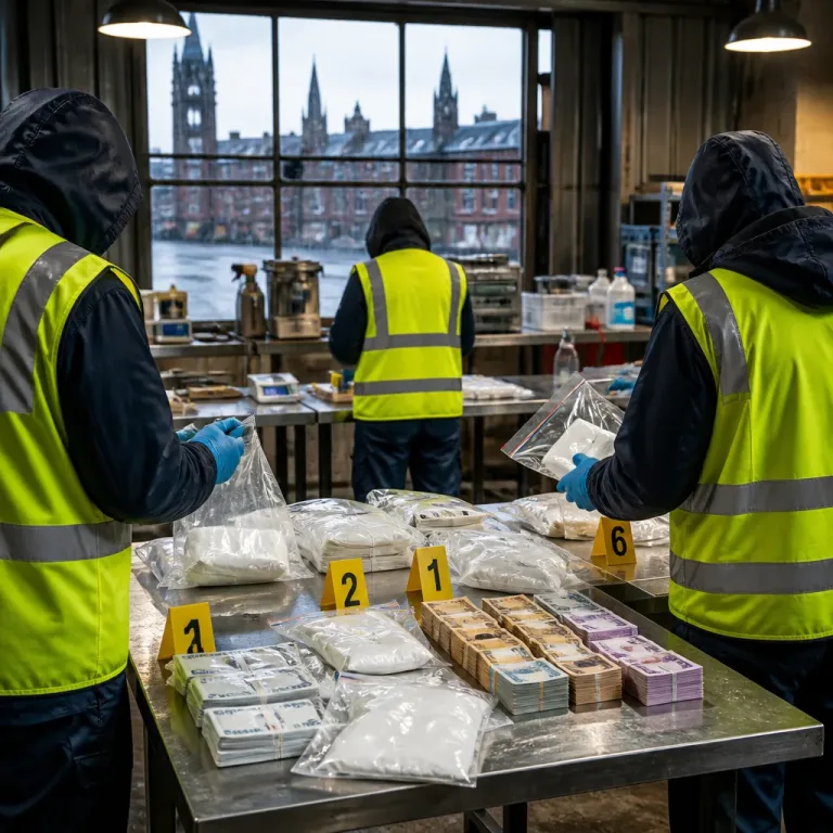 Five men jailed over £4m cocaine trafficking and cash laundering ring in Glasgow