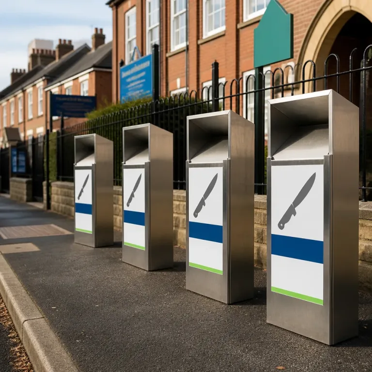 Home Office funds eight new knife surrender bins across South and West Yorkshire
