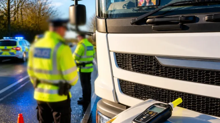 Drunk HGV driver in Reading watched music video while almost hitting pedestrian, police say