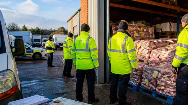 Dudley raid seizes over four tonnes of illegal meat as four men arrested