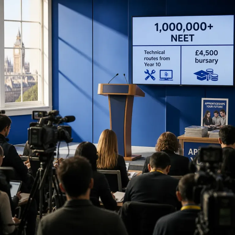 Burnham unveils technical routes and bursaries to tackle more than one million NEET young people