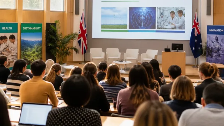 Exeter hosts UK–Australia research symposium as partnership marks near-decade of growth