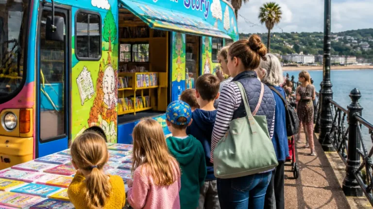 Free ‘Find Your Story’ book bus to bring summer reading fun to Torquay
