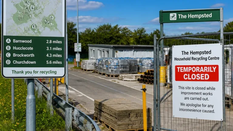 Gloucester household recycling centre to shut for three months for upgrades