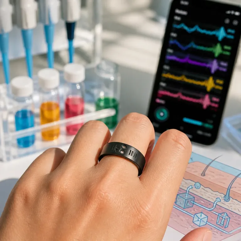 Smart ring reads multiple biochemical markers from sweat, promising new tool for diabetes care