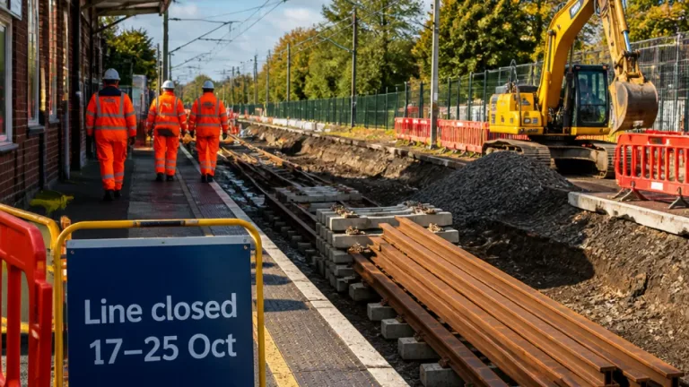Hertford East branch to close for nine days in October for major flood repairs
