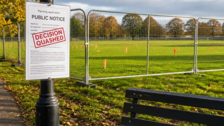 High Court quashes planning permission for Tottenham’s Whitewebbs training site