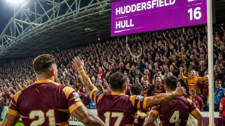 Huddersfield Giants come from behind to beat Hull FC 22-16