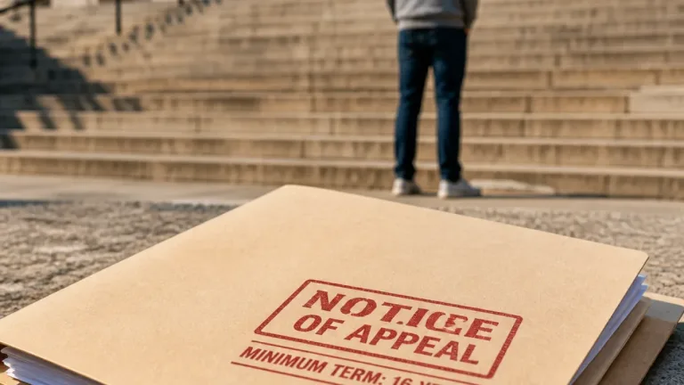 Irvine man who admitted beach murder lodges appeal against 16-year minimum term