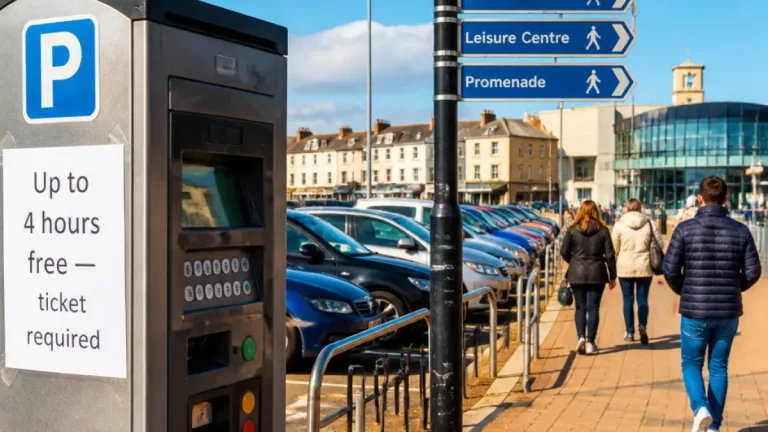Kirkcaldy to trial four-hour free parking at Esplanade to boost town-centre visits