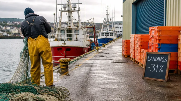 Lerwick sees sharp fall in fish landings as quota cuts blamed for 31% drop