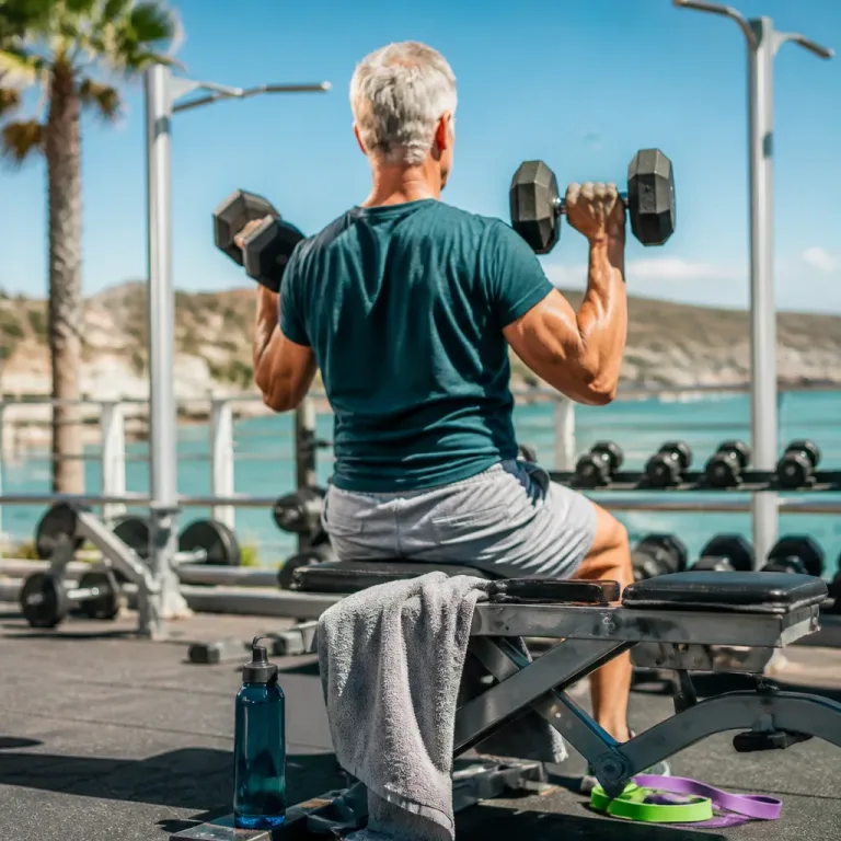 Father’s gym post sparks timely reminder: strength training matters at every age