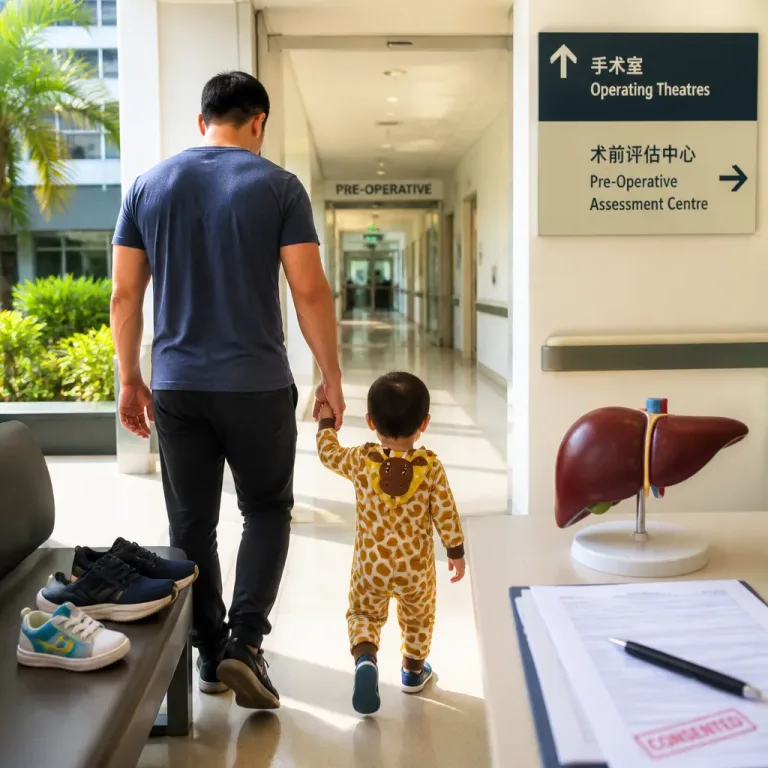 Father transforms life to become living liver donor for toddler with rare disorder