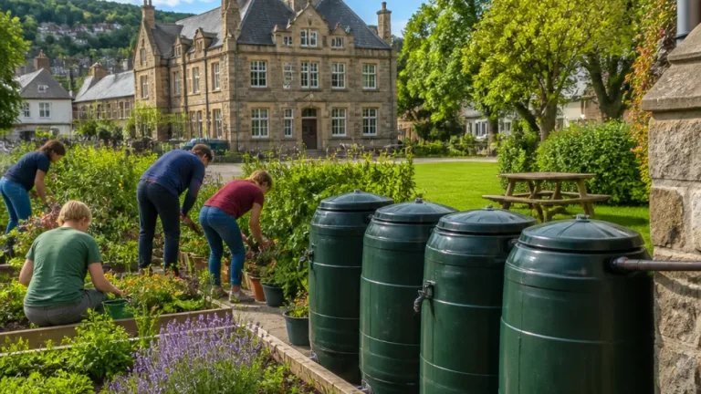 Llandrindod Wells groups win council backing for water-butts and youth arts work