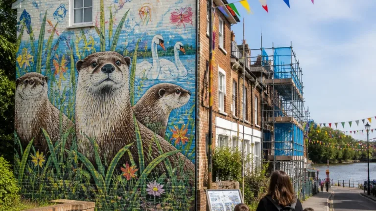 Maidstone brightened by four new murals celebrating town history and communities