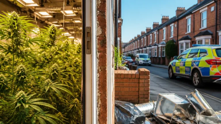 Mansfield Woodhouse grow‑room raid leads to two‑year jail term