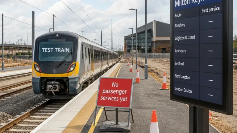 Milton Keynes left waiting as Oxford–Milton Keynes East West Rail start date remains unknown