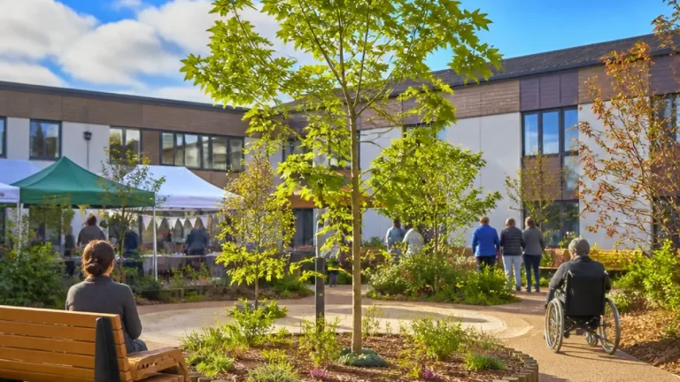 Morpeth hospital unveils Sycamore Unit garden to boost patient wellbeing