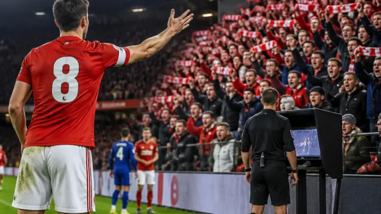 Nottingham Forest captain urges fans on as late Igor Jesus goal is ruled out after VAR check
