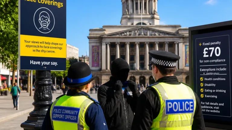 Nottingham launches consultation on city centre ban for face coverings