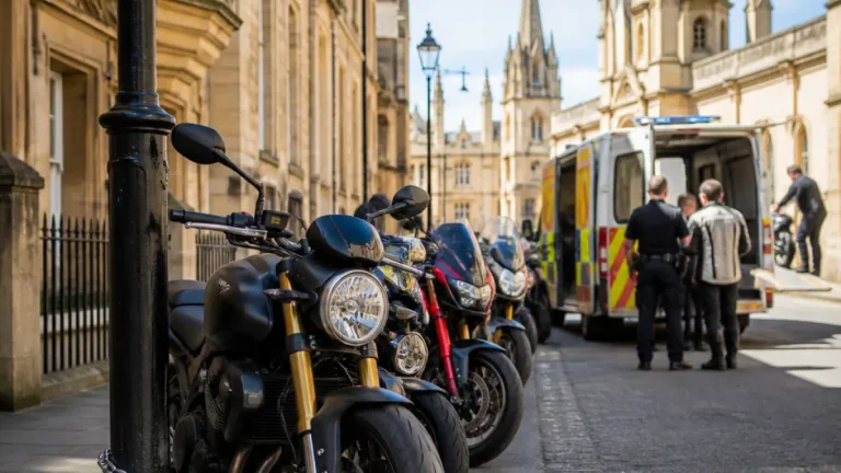 Oxford police warn riders as motorcycle thefts rise across the city