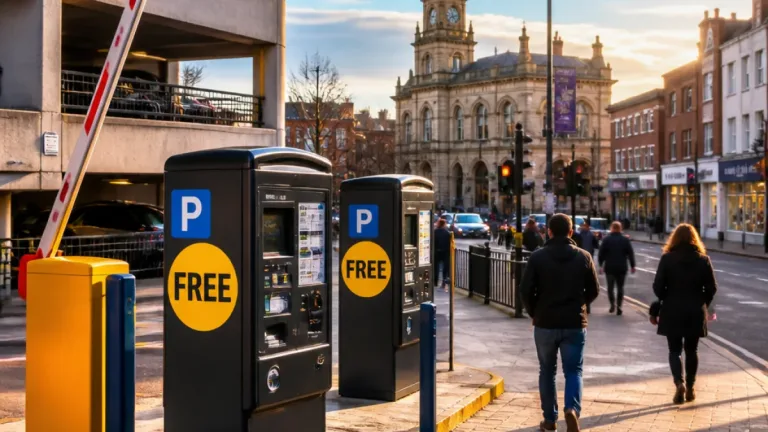 Peterborough council begins trial of free city-centre parking after £1.5m pledge