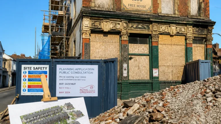 Plans to replace historic Plumstead pub with nine homes advance to council for decision