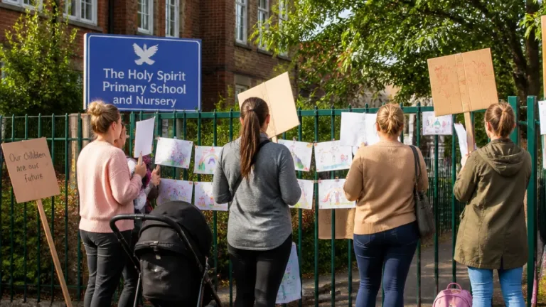 Runcorn parents and staff warn of community loss if Holy Spirit primary closes