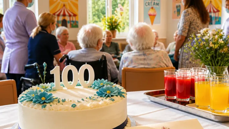 Salford centenarian urges neighbours to ‘carry on being friends’ at Barton Brook party