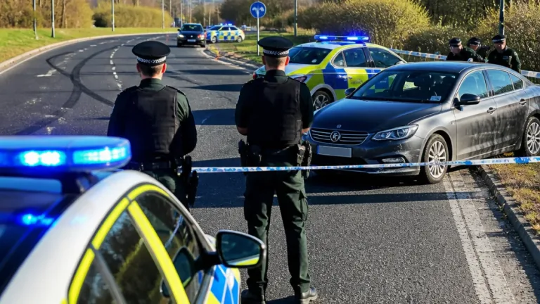 Stolen car chased along A1 and stopped near Newry after tactical police intervention