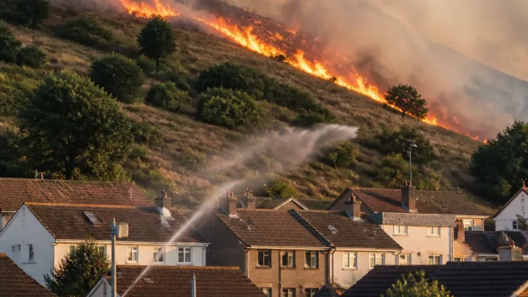 Swansea residents told to keep windows shut as Kilvey Hill grass fire sends smoke over city