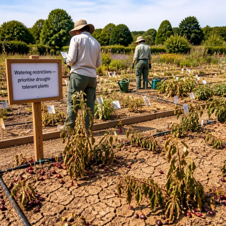 RHS Wisley issues watering and planting guidance as fourth heatwave intensifies in South East