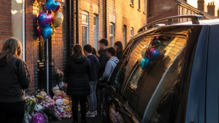 Wakefield mourns as nine-year-old Minnie Merriman is brought home for family farewell