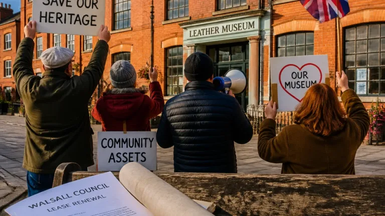 Walsall council scraps plan to move Leather Museum, vows to keep it in historic home
