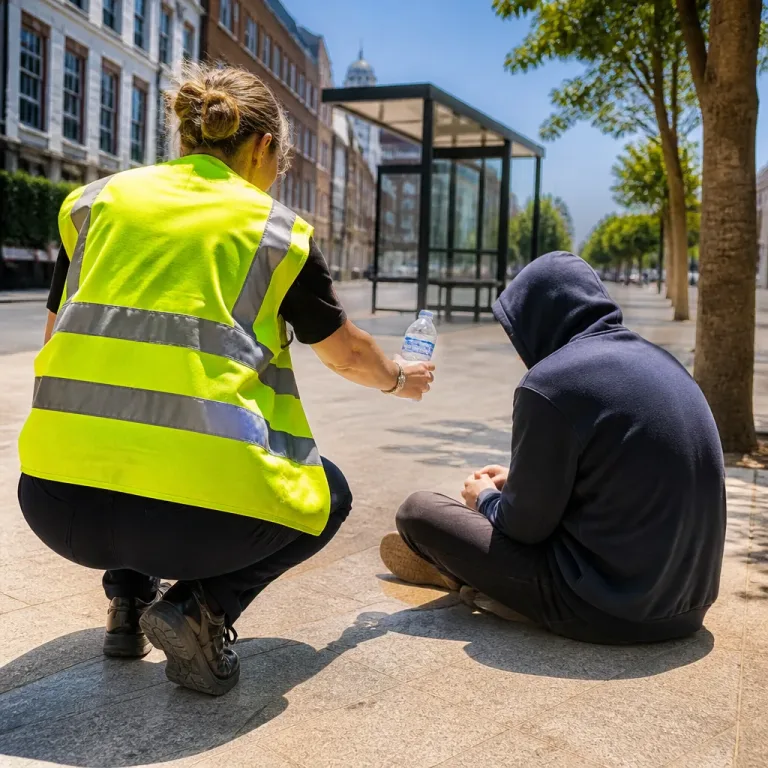 Repeated heatwaves leave London’s rough sleepers increasingly exposed