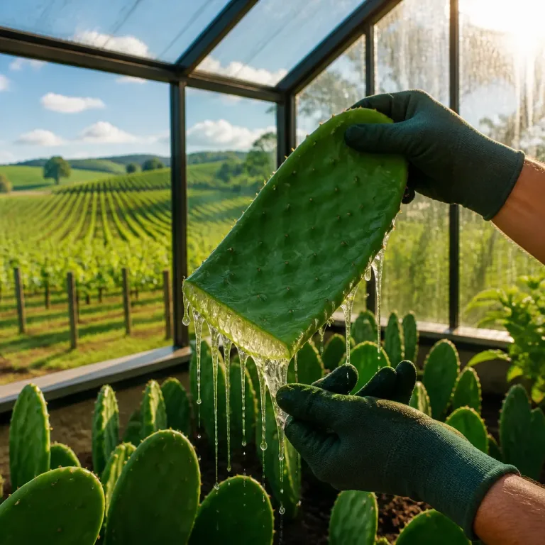 Heat in glasshouses prompts new crops and rapid vineyard growth in northern England