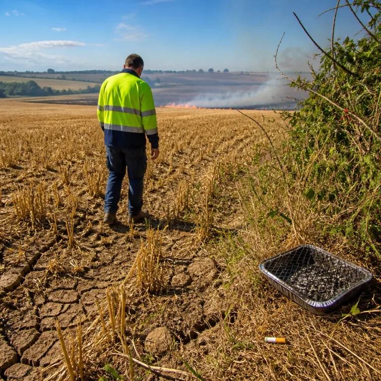 Farmers warn of ‘worst harvest in years’ as drought and wildfires bite